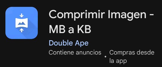 Playstore App Comprimir